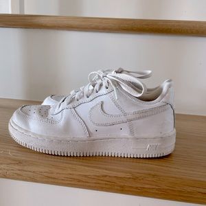 Nike, Air Force, girls, sneaker, white in size and 1